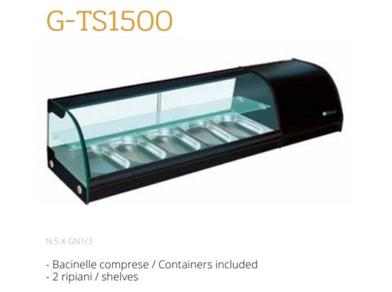 Vetrina refrigerata Forcar per Sushi TS1500